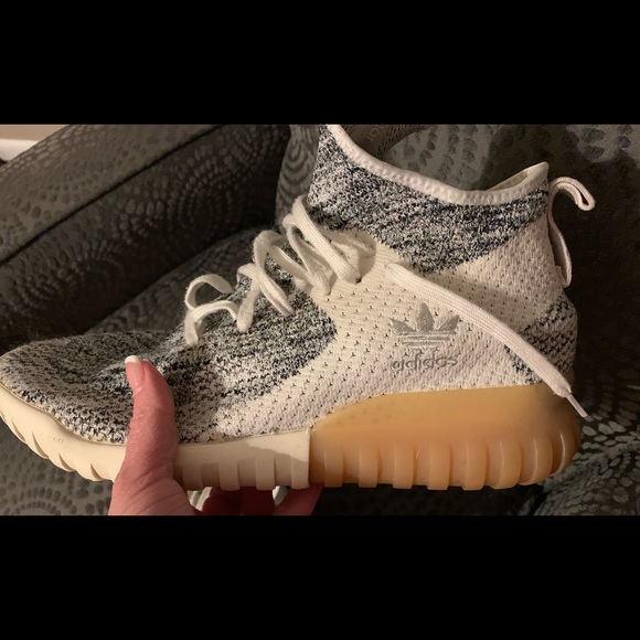 Adidas Tubular X, Mens Primeknit Shoes,Crystal White,Size 11,Very Good Condition - Picture 9 of 16